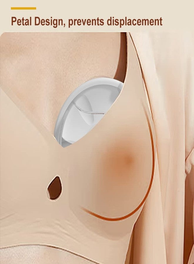 Yinhing Breast Pump, 2Pcs Wearable Silicone Breast Pump, Colostrum Collector, Wearable Breastfeeding Pump, Hand Pump Breastmilk, Breastfeeding Essentials - Image 4